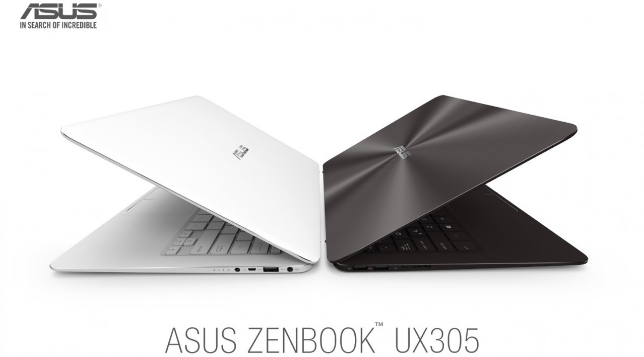 Asus Zenbook UX305: procesor Intel Core M, superjemný QHD+ displej a hmotnost jen 1,2 kilogramu