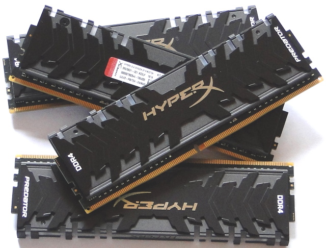 Kingston Predator HyperX RGB DDR4-2933 (32 GB) v testu