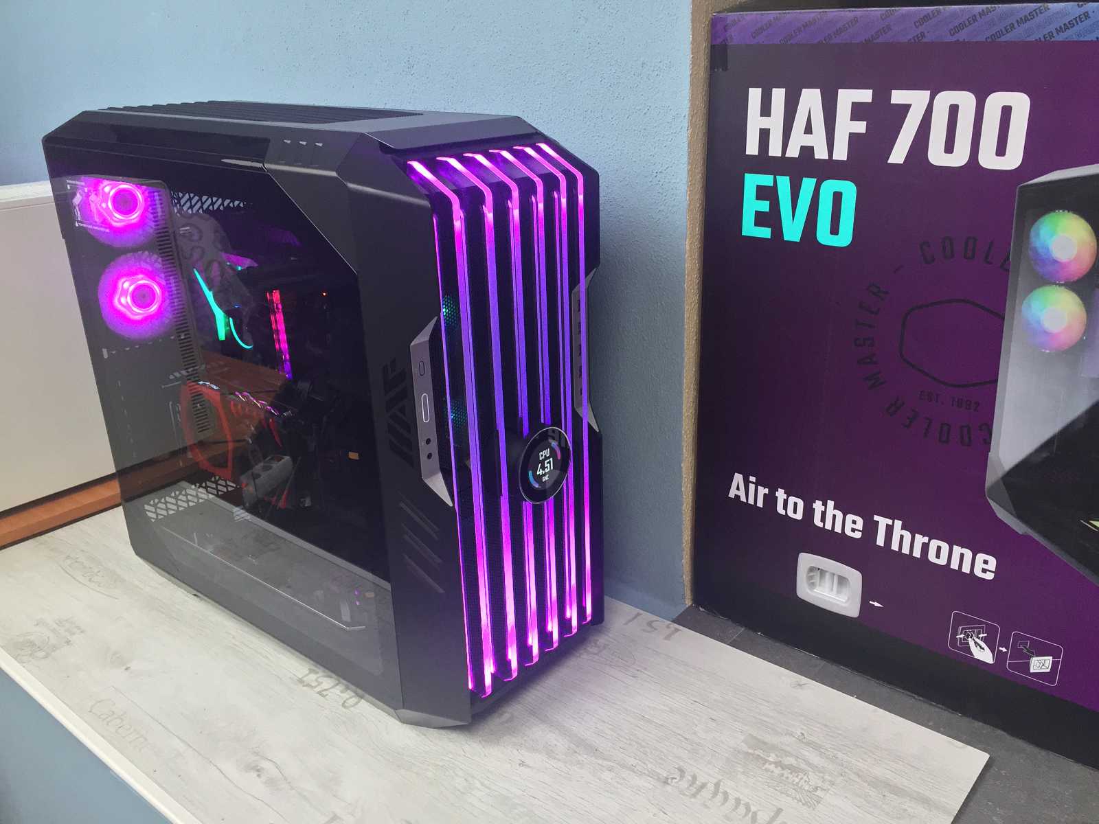 Test skříně Cooler Master HAF 700 EVO – extrém v mnoha aspektech