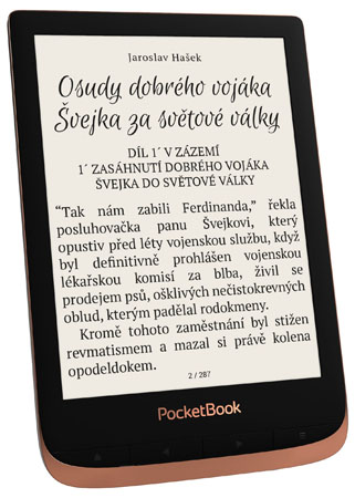 PocketBook představil svůj nový špičkový model čtečky e-knih Touch HD 3