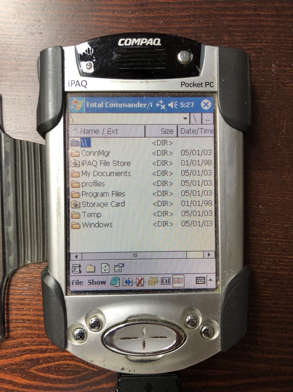 Vzpomínka na PDA Compaq iPAQ 3970