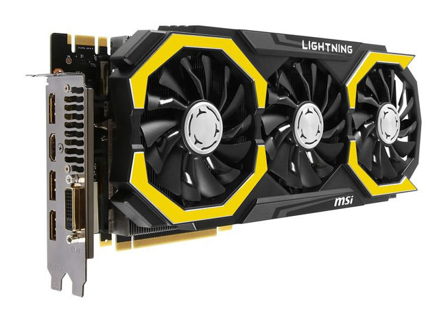 MSI odhalilo podobu grafické karty GeForce GTX 980 Ti v OC provedení Lightning