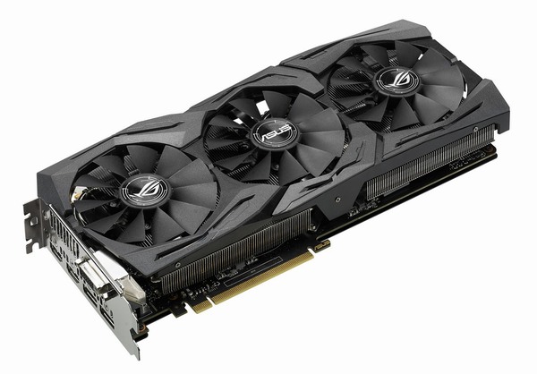 Grafiky Strix GeForce GTX 1070 už jsou v prodeji