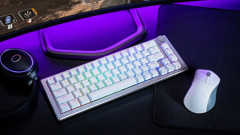 Cooler Master začne v Česku prodávat mechanickou klávesnici CK721