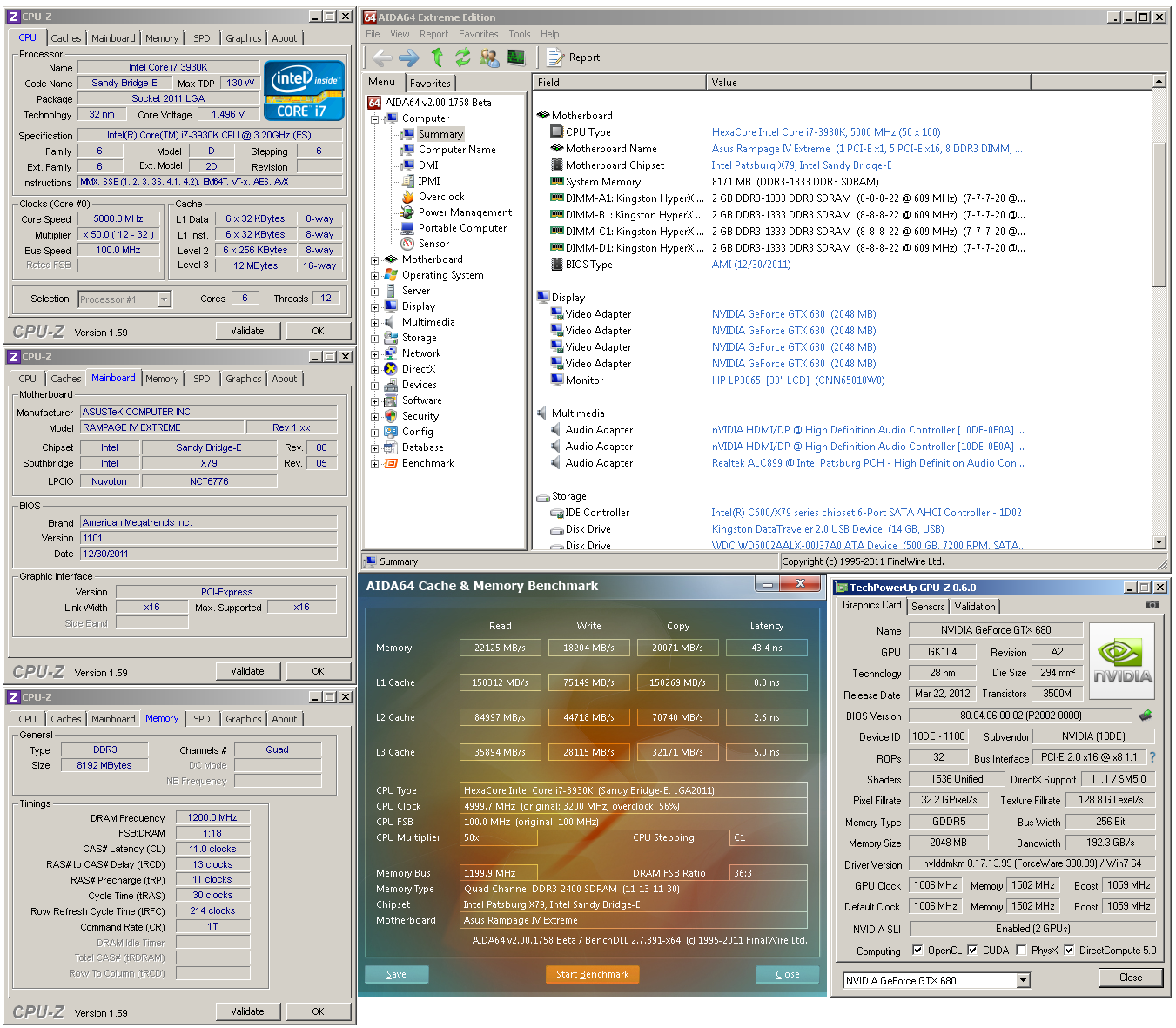  GeForce GTX 680 SLI versus Radeon HD 7970 CrossFire 