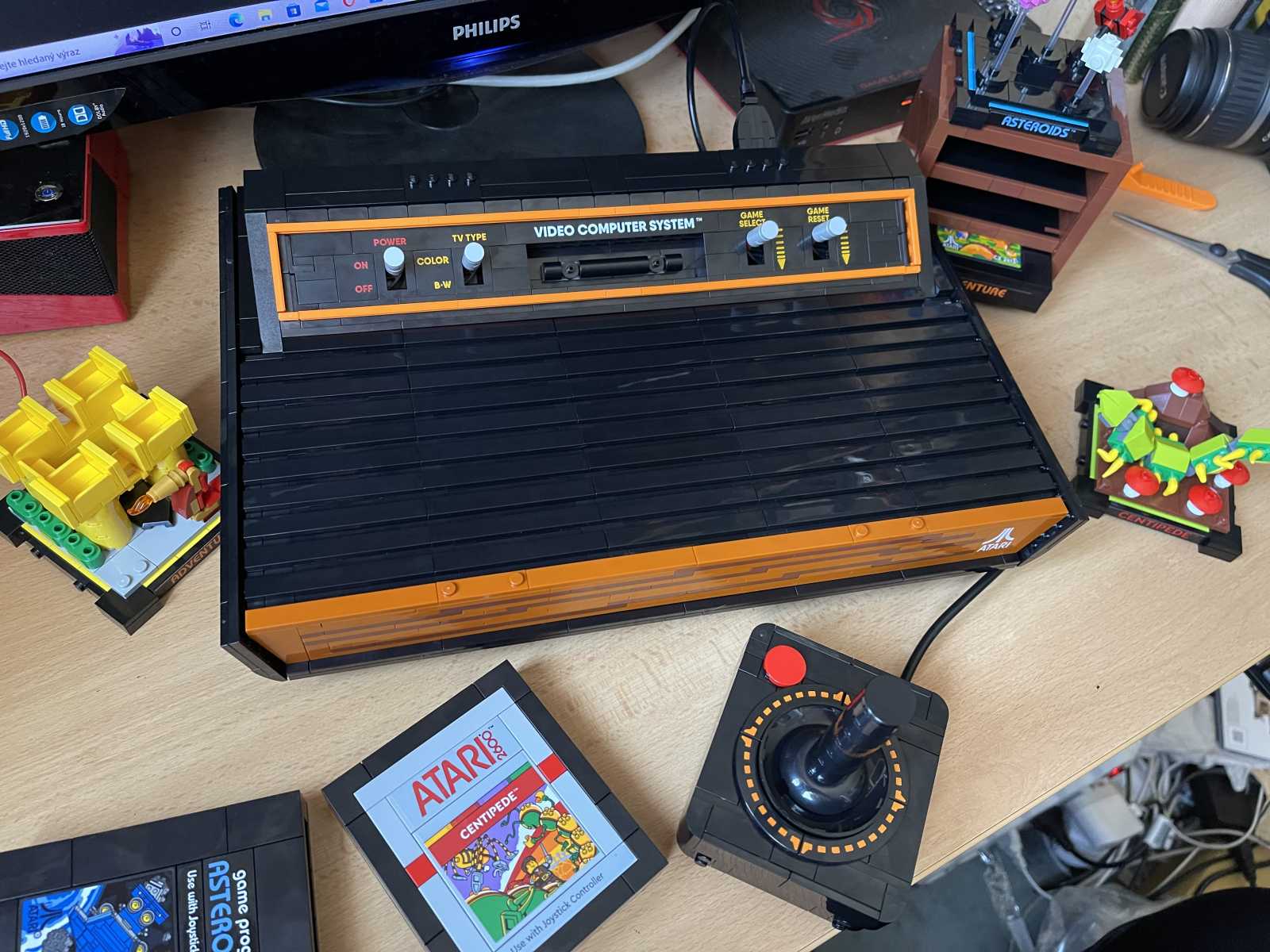 Už jste si dnes postavili své Atari? LEGO Atari VCS k 50. výročí založení firmy!