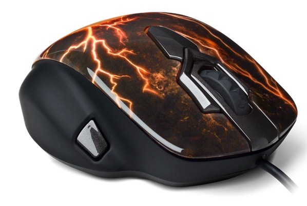 SteelSeries připravuje další myš pro fanoušky WoW. Má design evokující sílu požehnaného meče Windseekera