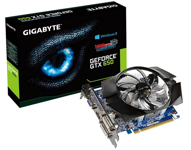 Gigabyte představuje GeForce GTX 650 s 100mm ventilátory