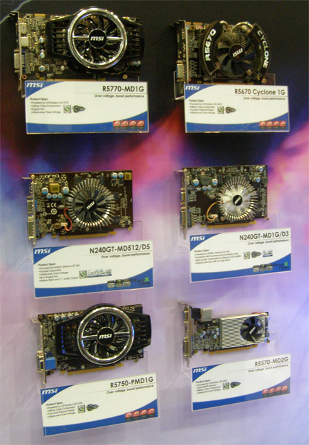 CEBIT 2010: stánek MSI - fotoreportáž 1/2