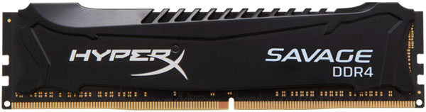 Paměťový modul DDR4 Kingston HyperX Savage Black