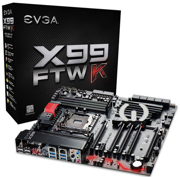 EVGA odhalila luxusní základní desku X99 FTW K pro procesory Broadwell-E