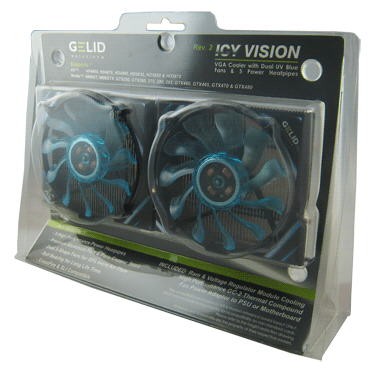 Gelid Icy Vision: Kvalitní chlazení i pro GTX 460 a GTS 450