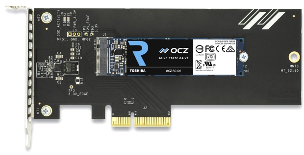 OCZ RD400 512 GB - První M.2 NVMe SSD od Toshiby v testu 