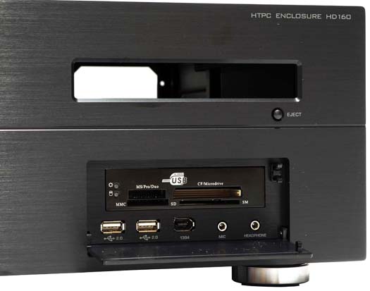 Zalman HD160 pro HTPC (Home Theater PC)