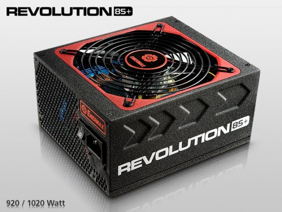 Společnost Enermax přichází s 920W a 1020W zdroji Revolution 85+