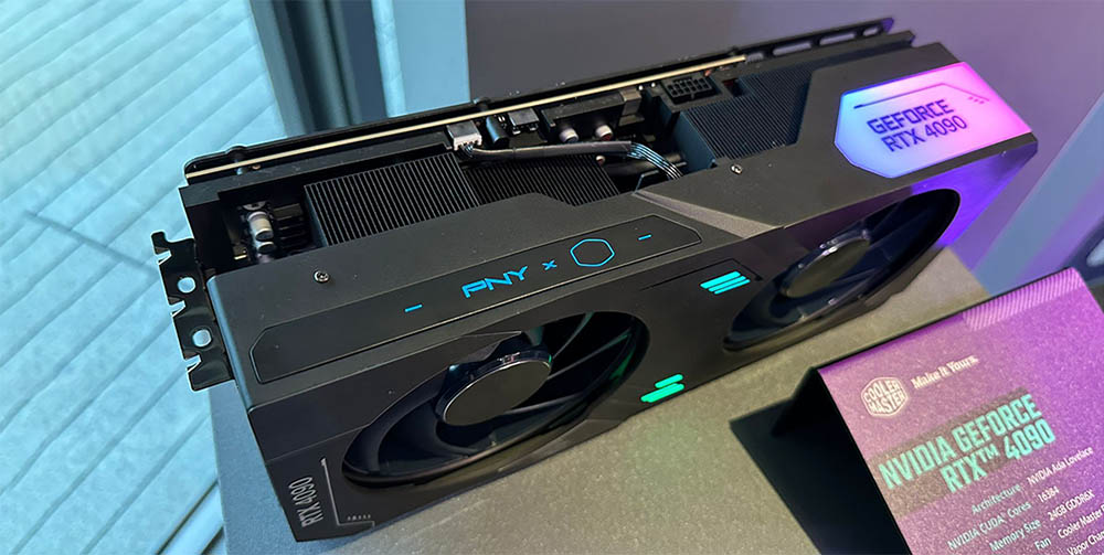 Firmy PNY a Cooler Master spojily síly a výsledkem je mohutná RTX 4090 VERTO