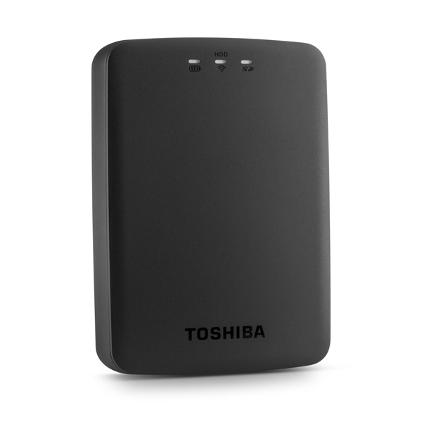 Toshiba Canvio AeroCast: bezdrátový externí disk se slotem pro SD kartu do domácnosti i na cesty