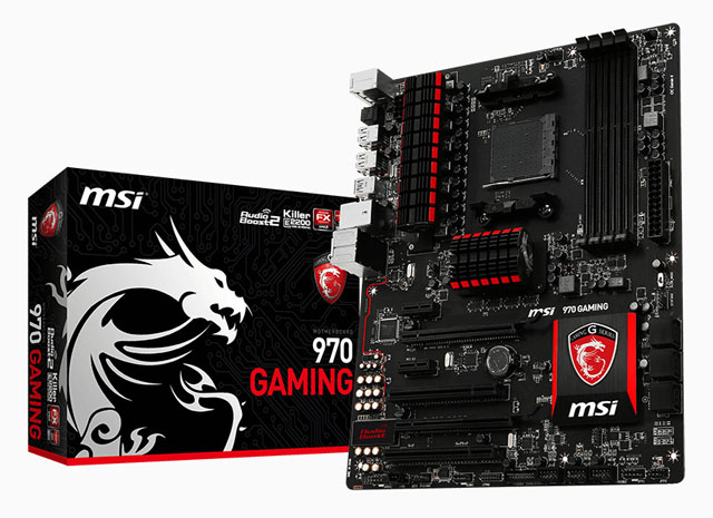 Herní high-end základní deska se socketem AM3+, to je nová MSI 970 GAMING