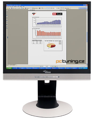 Fujitsu Siemens P19-2: konečně ideální LCD panel?