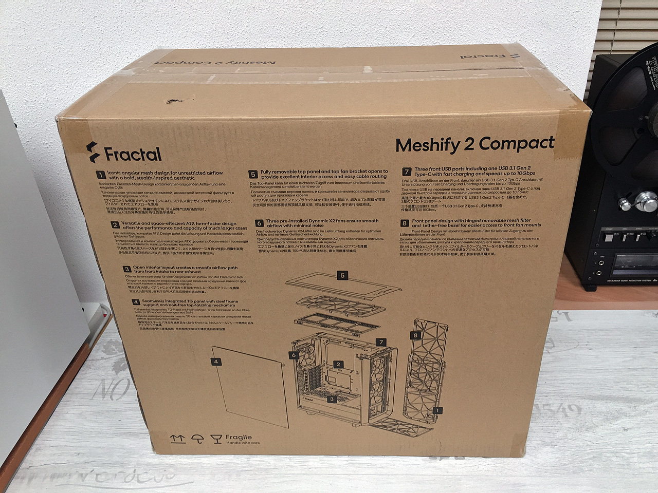 Fractal Design Meshify 2 Compact — ještě lepší a stylovější