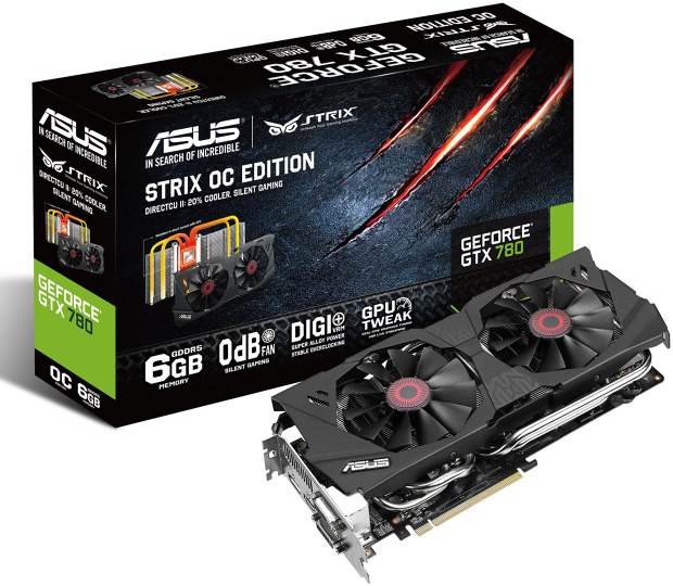 Asus GF GTX 780 Strix 6 GB: Ultratichý a výkonný highend