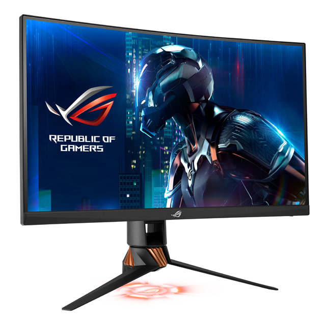 ASUS ROG PG27VQ: zakřivené TN s G-SYNC a RGB LED