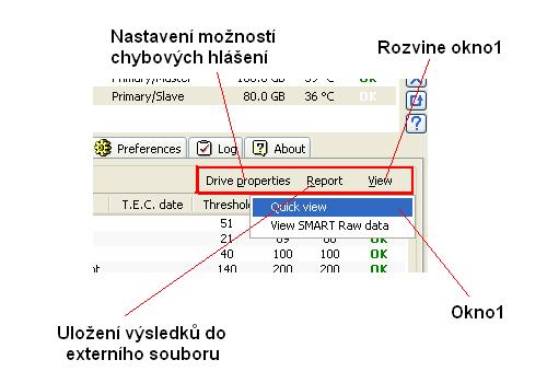 Pevný disk pod dohledem - užitečné utility