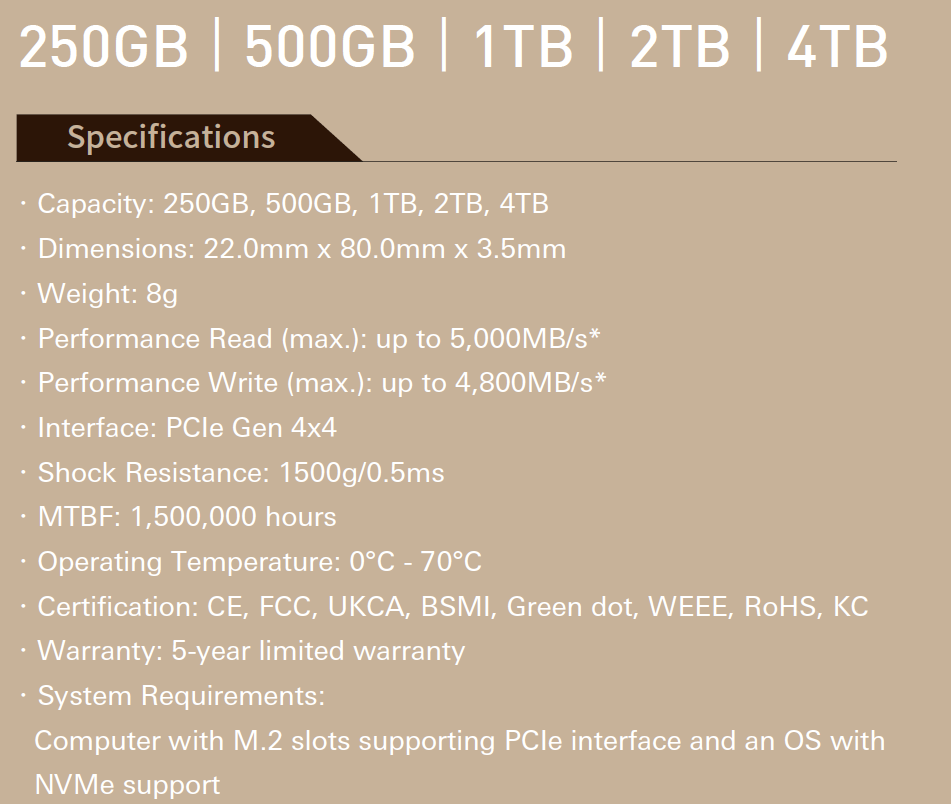 Silicon Power UD90 4 TB: Nejlevnější NVMe disk s kapacitou 4 TB