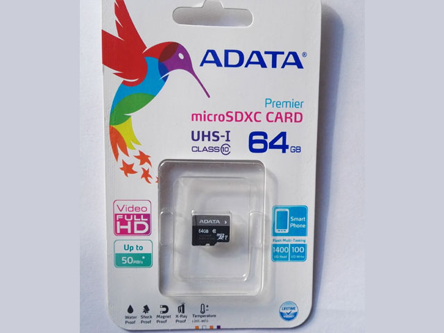 ADATA Premier microSDXC 64 GB UHS-I