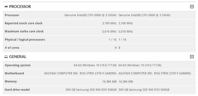 První čísla z 3DMark ukazují, že bude mít Core i9-9900K výrazně navrch přes Ryzen 7 2700X