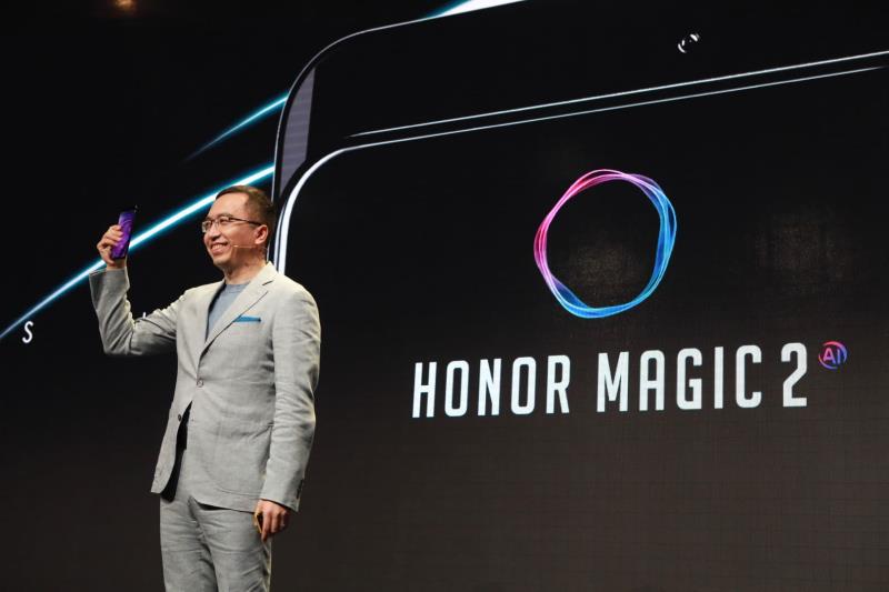 Honor Magic 2 je futuristický smartphone bez rámečků