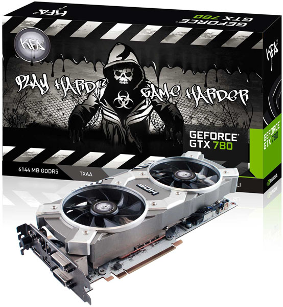 KFA2 oznámilo vydání grafické karty GeForce GTX 780 HOF ve variantě OC+ se 6 GB pamětí