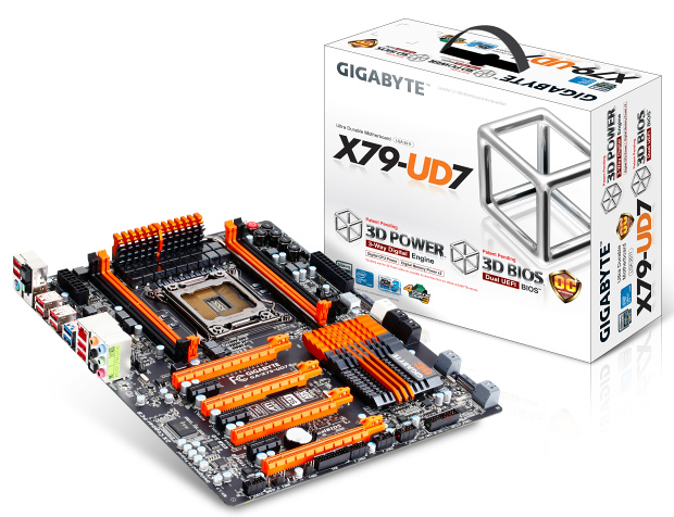 Gigabyte X79-UD7 – nejvyšší model, ale na konkurenci nestačí