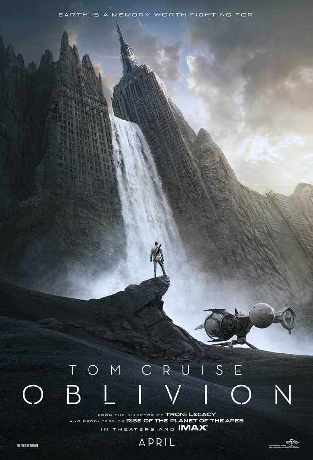 Sci-fi film Oblivion s Tomem Cruisem v hlavní roli má oficiální trailer