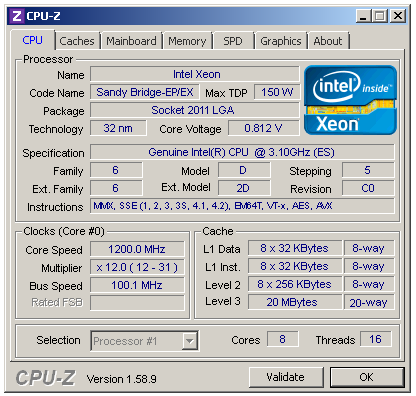 Exkluzivní test osmijádrového SNB-EP Xeon E5-2687W