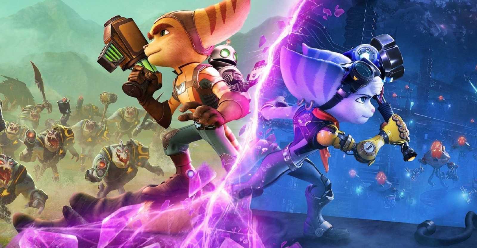 Ratchet & Clank: Rift Apart je jednou z prvních her, která ve velkém využívá rychlé načítání při průchodu mezi světy