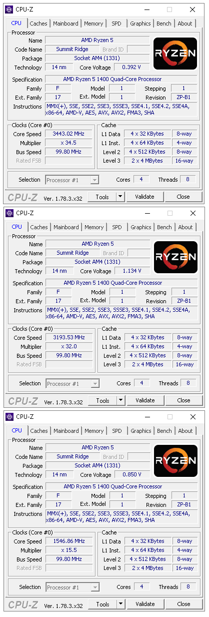 AMD Ryzen 5 1600, 1500X a 1400: šest a čtyři jádra v testu 