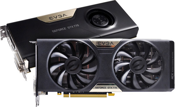 Přehled grafických karet GeForce GTX 770 různých značek