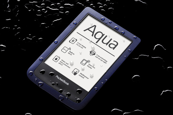 PocketBook Aqua – první voděodolná čtečka elektronický knih