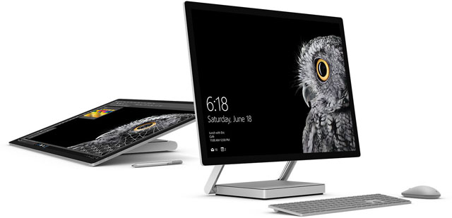 Microsoft přichází s nadupaným tenkým AiO PC Surface Studio za 3000 dolarů