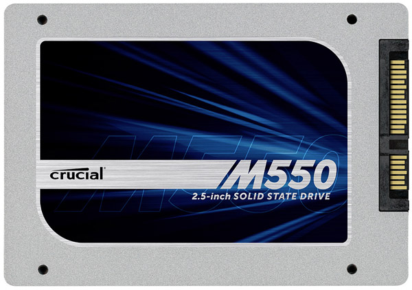 Crucial vydává novou řadu SSD disků s označením M550