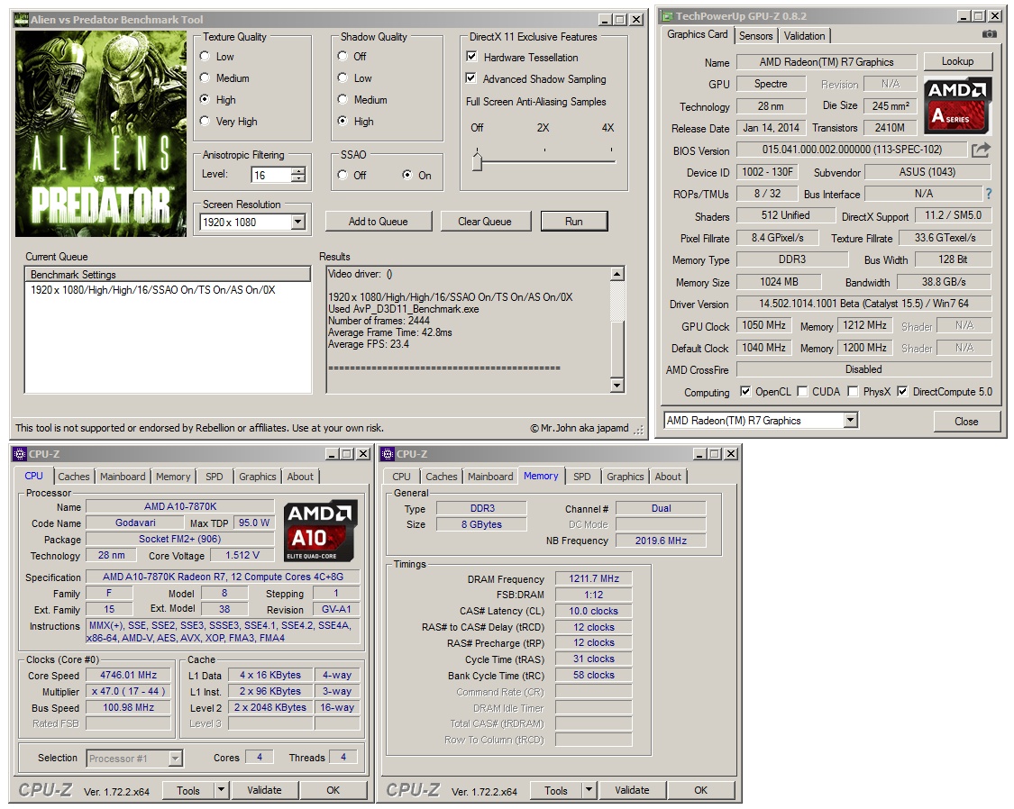 AMD A10-7870K Godavari = refresh Kaveri 