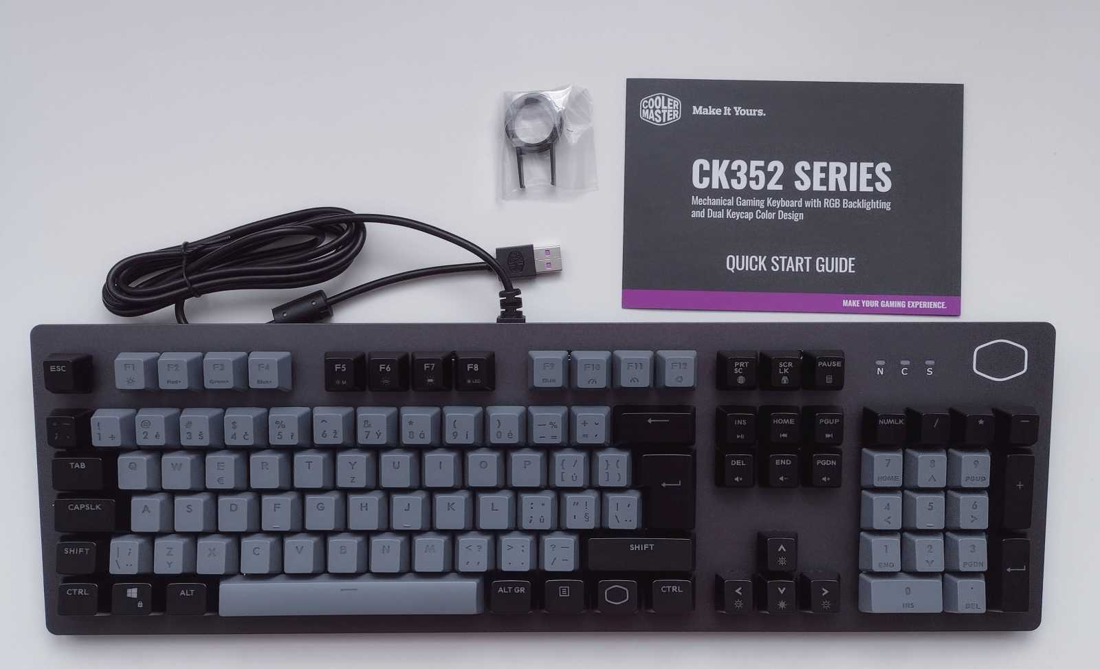 Cooler Master CK352 – mechanický instrument bez zbytečností