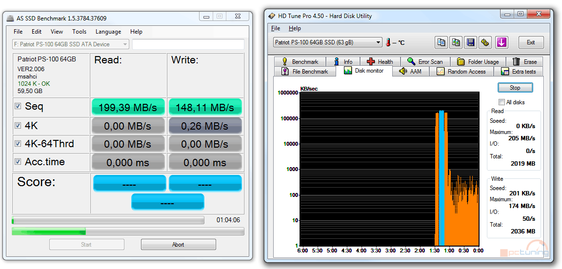 Velký test SSD disků – přehled patnácti 60-80GB modelů