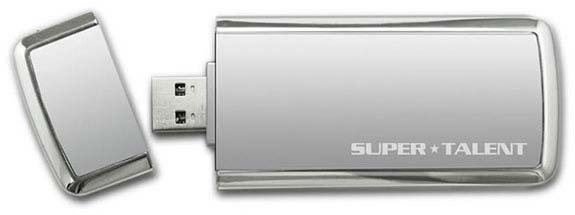 Obtloustlý USB 3.0 flash disk přichází - Super Talent SuperCrypt