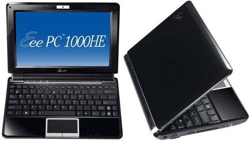 Asus Eee PC 1000HE oficiálně představen