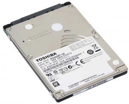 Toshiba přináší nové tenké HDD pro notebooky