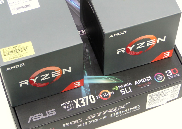 Čtyřjádra AMD Ryzen 3 1300X a 1200 v testu 