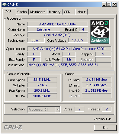 Athlon 64 X2 5000+ Black Edition - výhodná volba pro herní počítač
