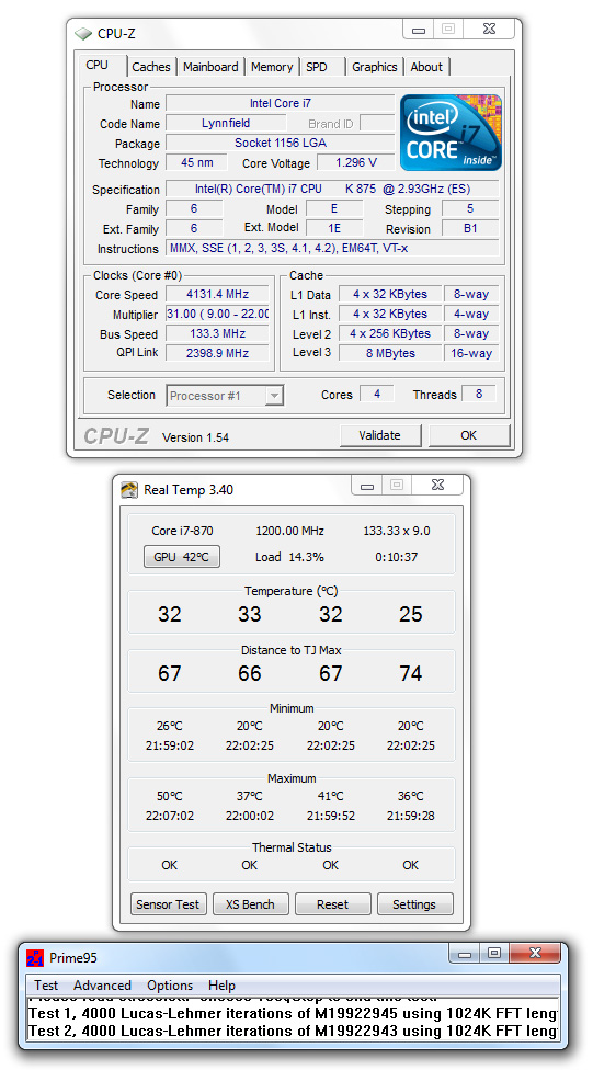 Intel Core i5-655K a Core i7-875K – sen každého taktovače